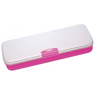 Пенал Cool For School Пластиковий із застібкою Рожевий 8012 (CF85993) зображення 1