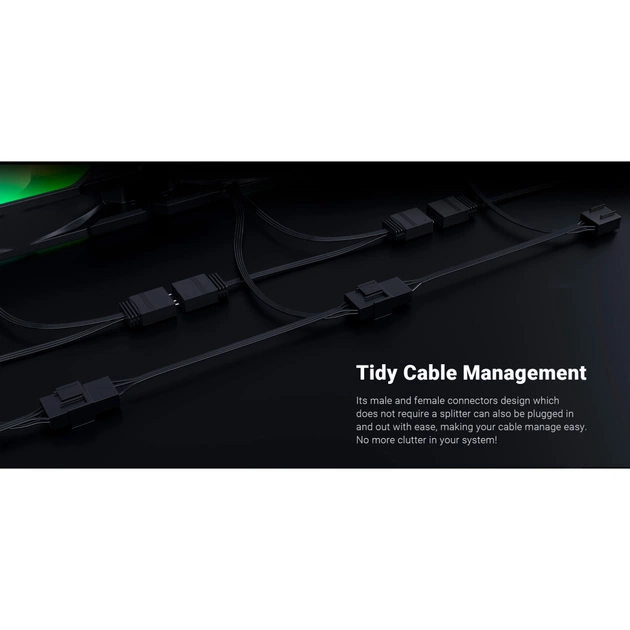 Кулер для корпуса ID-Cooling TF-12025-PRO ARGB TRIO - изображение 12