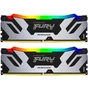 Модуль пам'яті для комп'ютера DDR5 48GB (2x24GB) 6400 MHz Renegade RGB XMP Kingston Fury (ex.HyperX) (KF564C32RSAK2-48) - уменьшенное изображение 1