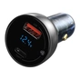 Зарядний пристрій Baseus Particular Digital Display QC+PPS Dual Quick Charger Car Charger 65W Shallow tarnish (CCKX-C0A) - зменшене зображення 2