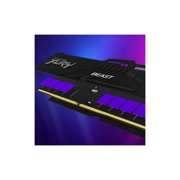 Модуль пам'яті для комп'ютера DDR5 128GB (2x64GB) 5600 MHz Beast RGB Kingston Fury (ex.HyperX) (KF556C36BBEAK2-128) - picture 10