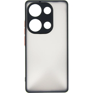 Чохол до мобільного телефона Dengos Matte Xiaomi Redmi Note 13 Pro 4G (black) (DG-TPU-MATT-141) зображення 1