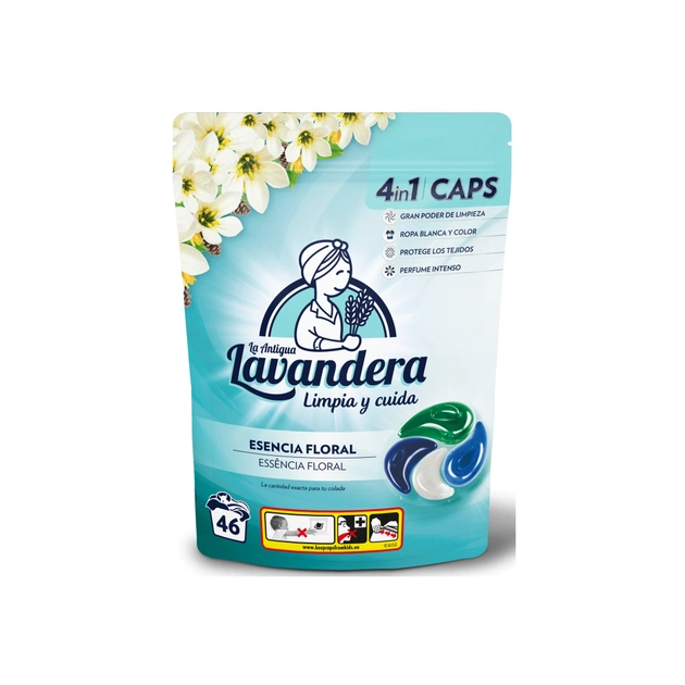Капсули для прання La Antigua Lavandera Польові квіти 46 шт. (8435495831525/8435495835974) - зображення 1