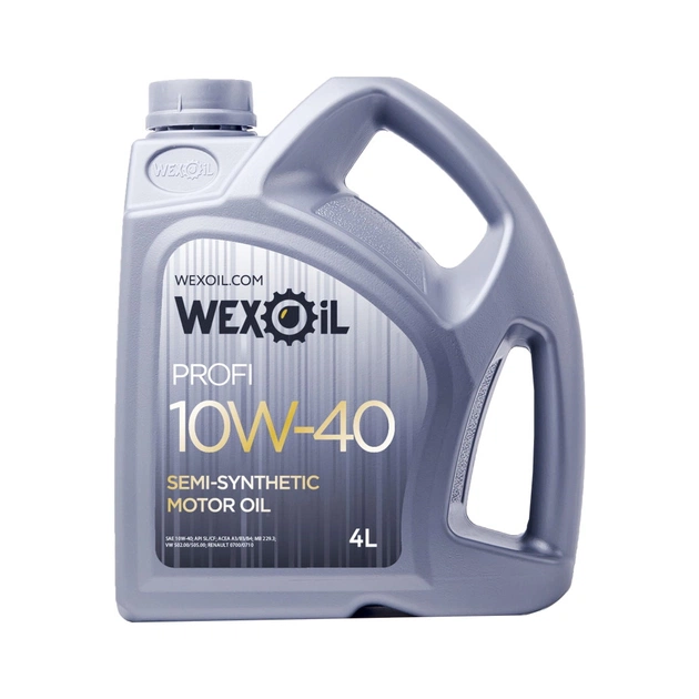 Моторное масло WEXOIL Profi 10w40 4л (PROFI_62557) - изображение 1