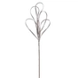 Декоративна гілка YES! Fun Петля, 59 см, срібло, гліттер (973931) - уменьшенное изображение 1