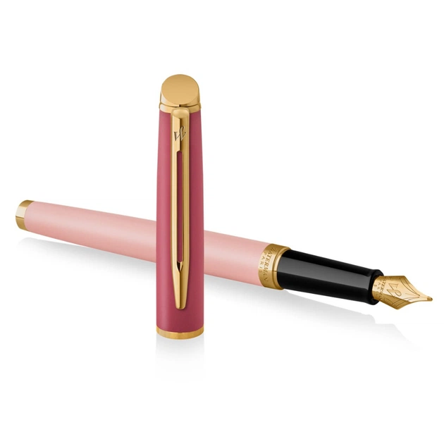 Ручка пір'яна Waterman HEMISPHERE Colour Blocking Pink GT  FP F (12 581) - зображення 3