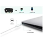 Кабель для принтера Ugreen USB-C 2.0 to BM 1.5m white (40417) - уменьшенное изображение 3