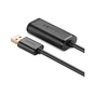 Дата кабель USB 2.0 AM to AF 5.0m Active black Ugreen (10319) - зменшене зображення 3