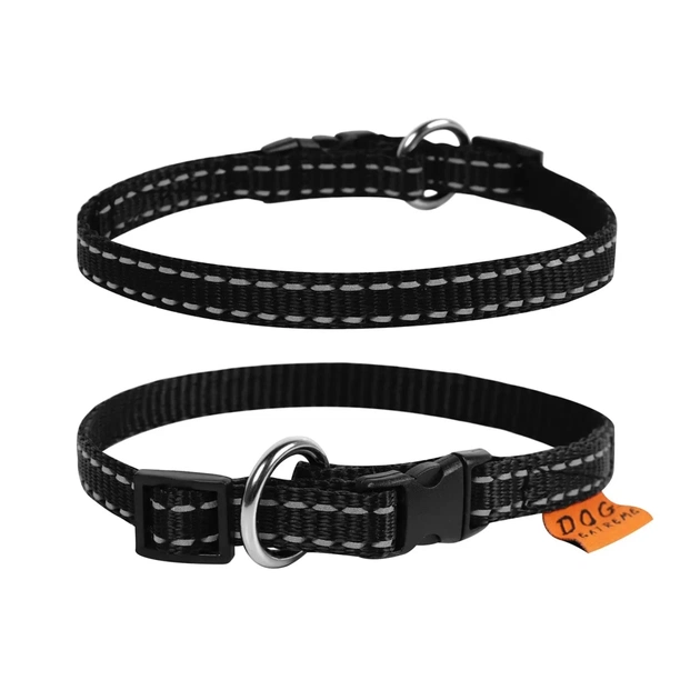 Нашийник для тварин Collar Dog Extremе 15 мм 23-35 см (чорний) (01571) - зображення 1