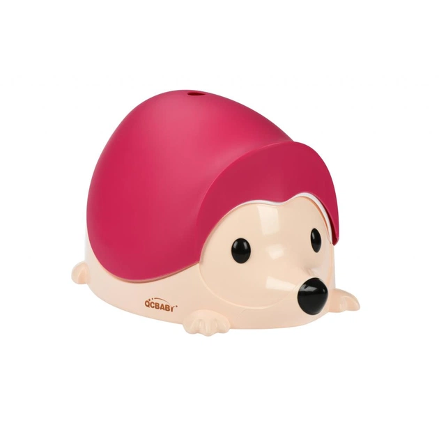 Горщик Qcbaby Ёжик розовый (QC9903pink) - изображение 1