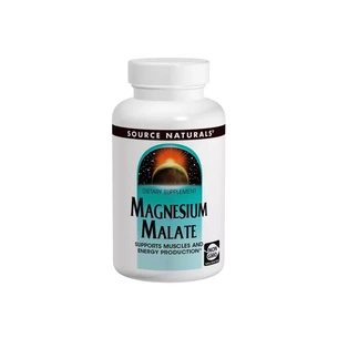 Витаминно-минеральный комплекс Source Naturals Магний + Яблочная Кислота (Магний Малат) 1250мг, 180 таблет (SN0262) изображение 1