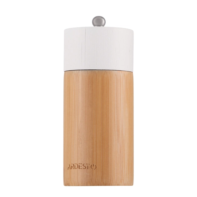 Млинок для спецій Ardesto Midori, Набір 2 шт х 35мл для солі та перцю сірий, білий (AR1411B) - picture 2