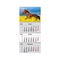 Календар Axent настінний квартальний на 2026 р. (3 пружини) Horses 1 (8803-26-7-A) - зменшене зображення 2