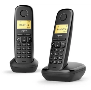 Радiотелефон DECT Gigaset A170 DUO Black (L36852H2802S301) зображення 1