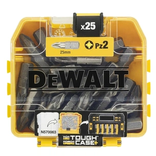 Набір біт DeWALT Pozidriv, Pz2, L = 25 мм, 25 шт (DT71521) зображення 1