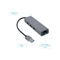 Концентратор USB-A to Gigabit Ethernet, 3 Ports USB 3.1 Gen1 Cablexpert (A-AMU3-LAN-01) - зменшене зображення 3