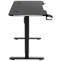 Комп'ютерний стіл GT Racer TY-1611 Black (TY-1611 (160x60x72-117) Black) - зменшене зображення 3