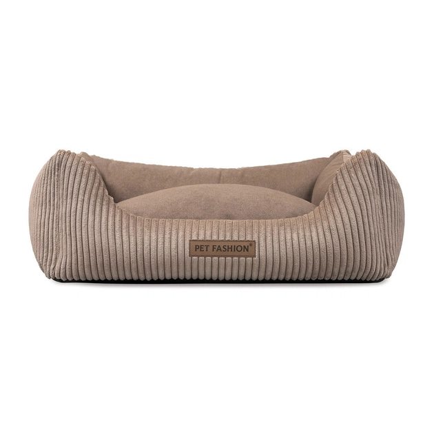 Лежак для тварин Pet Fashion DEVID 62х50х19 см пісочний (4823082444496) - picture 2