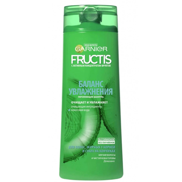 Шампунь Garnier Fructis Баланс увлажнения 400 мл (3600541980983) - изображение 1