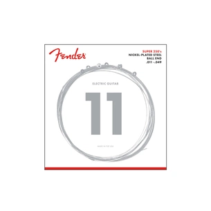 Струни для гітари Fender Super 250 Nickel-Plated Steel (11-49) (301342) зображення 1