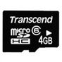 Карта пам'яті Transcend 4Gb microSDHC class 6 (TS4GUSDC6) - зменшене зображення 1