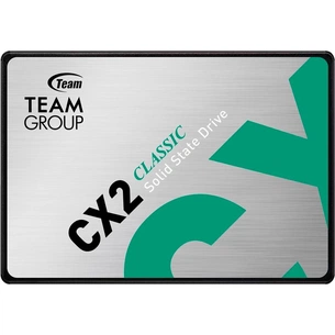 Накопичувач SSD 512GB Team CX2 2.5" SATAIII 3D TLC (T253X6512G0C101) зображення 1