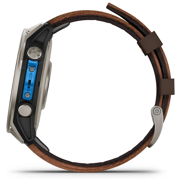 Смарт-годинник Garmin D2 Mach 2, 47mm, Saph, Bare Ti/Blk w/LthrBd, GPS (010-02904-31) - picture 5