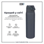 Пляшка для води ION8 OneTouch Stainless Steel 600 мл Ash Navy (I8SS600ANAVY) - зменшене зображення 6