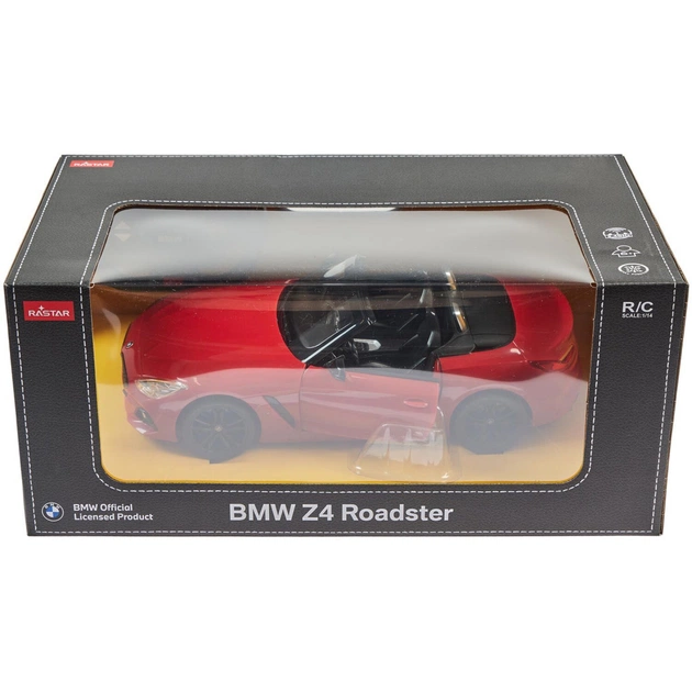 Радіокерована іграшка Rastar BMW Z4 New Version 1:14 червоний (95660 red) - picture 10
