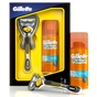 Набір для гоління Gillette Бритва Fusion ProShield + Гель для бритья Hydrating 75 мл (7702018423033) - зменшене зображення 4