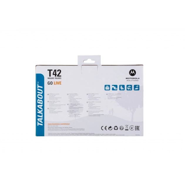 Портативна рація Motorola TALKABOUT T42 Quad Pack (B4P00811MDKMAQ) - picture 6