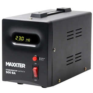 Стабілізатор Maxxter MX-AVR-S500-01 picture 1