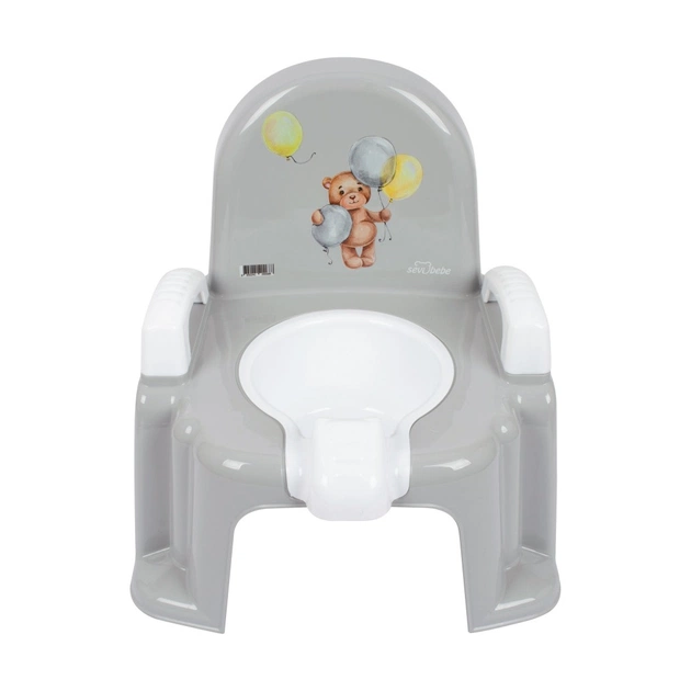 Горщик Sevi Bebe стілець сірий (8692241246808) - зображення 3