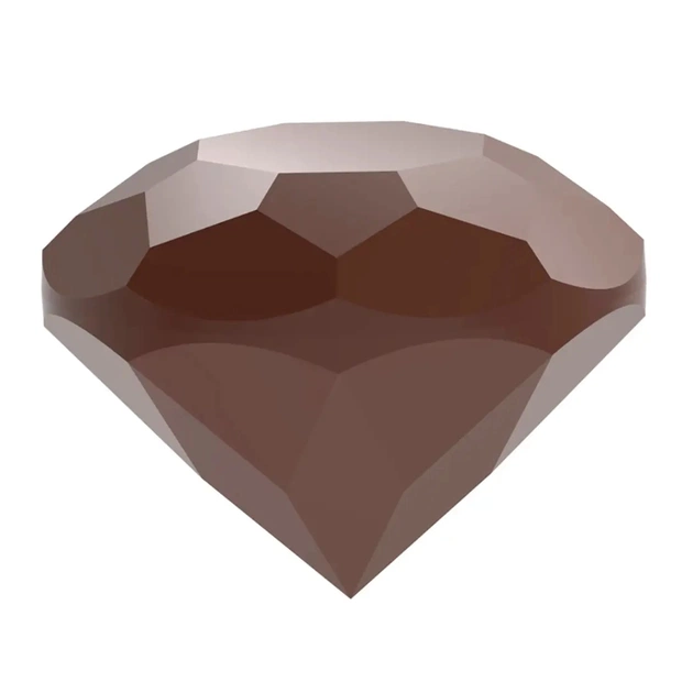 Форма для шоколаду Chocolate World "Великий діамант" 35х35 мм h 24,5 мм 3х6 шт/13 г (0609 CF) - зображення 1