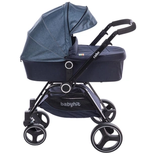 Коляска BabyHit 2 в1 Cube Blue (14062) зображення 1