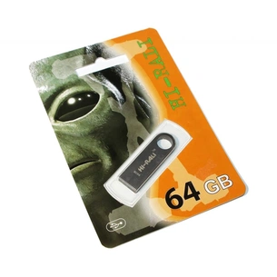 USB флеш накопичувач Hi-Rali 64GB Shuttle Series Black USB 2.0 (HI-64GBSHBK) зображення 1