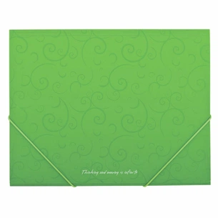 Папка на резинках Buromax А5, BAROCCO, light green (BM.3902-15) зображення 1