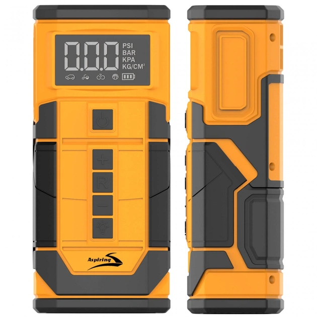 Пуско зарядний пристрій Aspiring Jump 3 8000mAh Power bank 3-in-1 with inflator, compressor, car charging (JM8000PIWC) - picture 3