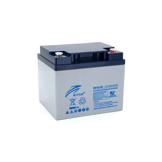 Батарея до ДБЖ Ritar EV12-45, 12V 45Ah (EV12-45) - изображение 1