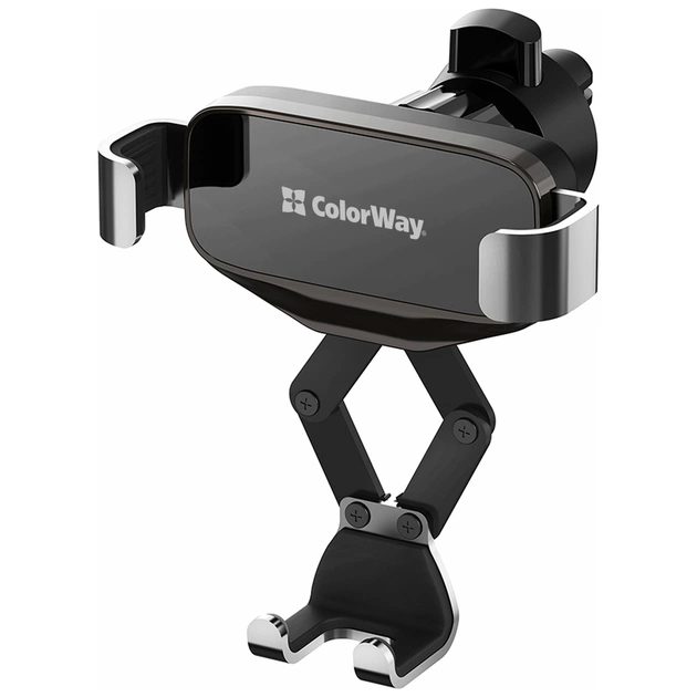 Універсальний автотримач ColorWay Gravity Mechanical Car Mount Black (CW-CHG18-BK) - picture 1