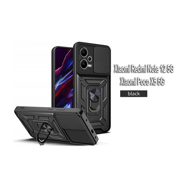 Чохол до мобільного телефона BeCover Military Xiaomi Redmi Note 12 5G/ Xiaomi Poco X5 5G Black (709124) - зображення 1