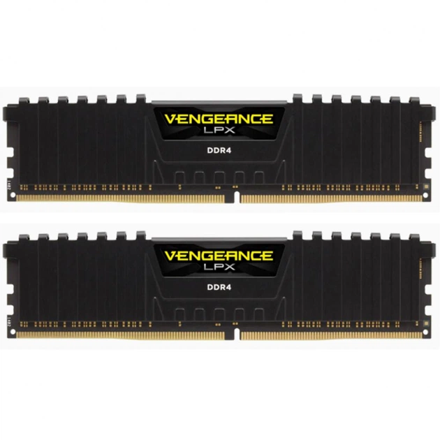 Модуль пам'яті для комп'ютера DDR4 32GGB (2x16GB) 3600 MHz Vengeance LPX Black Corsair (CMK32GX4M2Z3600C18) - изображение 1