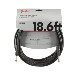 Інструментальний кабель Fender Cable Professional Series 18.6ft Black 5.5 m (300913) picture 1