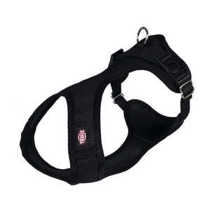 Шлея для собак Trixie Soft нейлонова S-M 35-60 см/20 мм чорна (4047974162811) изображение 1