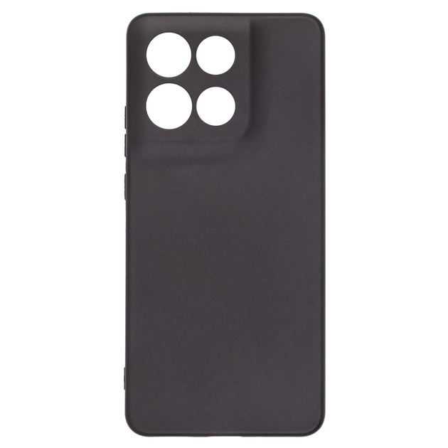 Чохол до мобільного телефона Armorstandart Matte Slim Fit Motorola G86 5G Camera cover Black (ARM86602) - зображення 1