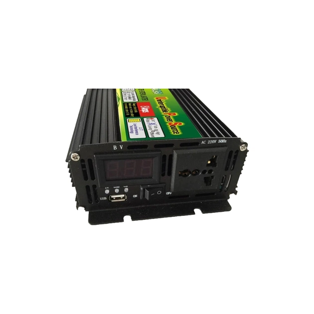 Автомобільний інвертор Belttt із зарядним пристроєм 500W, модифікована синусоїда (BEU-500L) - зображення 3