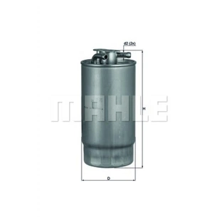 Фільтр паливний Mahle KL160/1 зображення 1