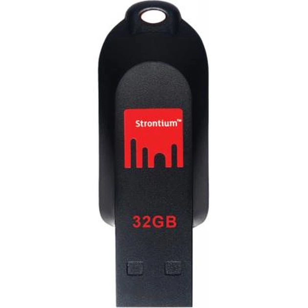 USB флеш накопичувач Strontium Flash 32GB POLLEX USB 2.0 (SR32GRDPOLLEX) - зображення 1
