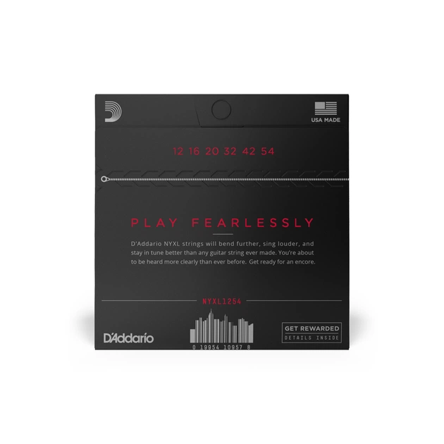 Струни для гітари D'Addario NYXL Electric Heavy (12-54) (NYXL1254) - picture 2