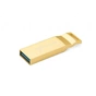 USB флеш накопичувач eXceleram 32GB U2 Series Gold USB 3.1 Gen 1 (EXP2U3U2G32) - зменшене зображення 2